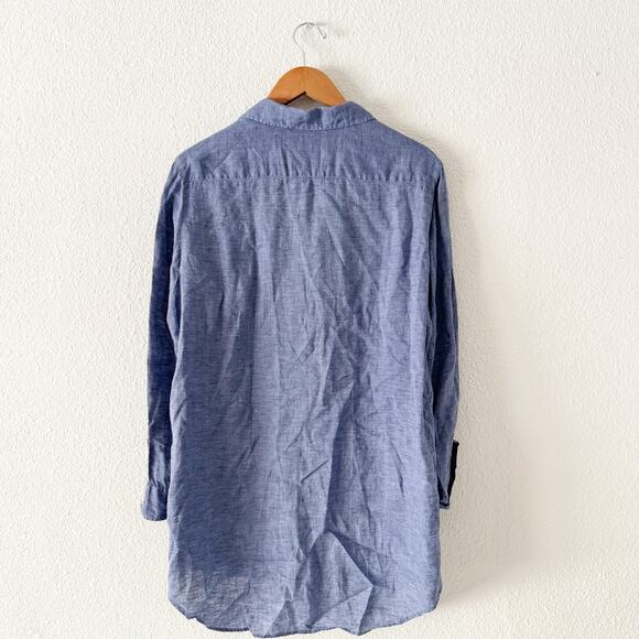 Frank & Eileen Blue Midi Dress - Picture 8 of 8